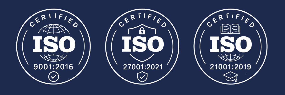 ISO Certification Badges