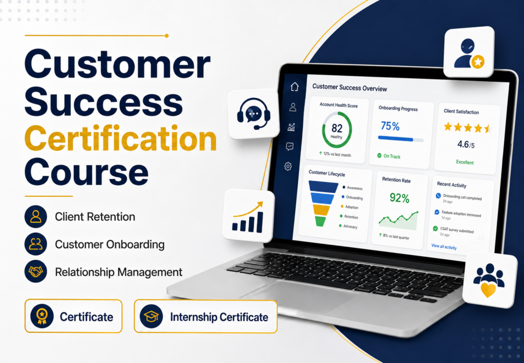 Customer Success Certification Course with Internship Certificate