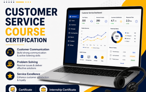 Generated image_ Customer service course promotion banner