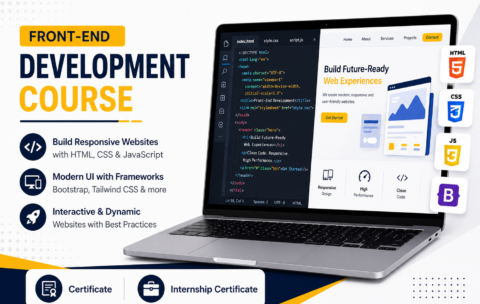 Generated image_ Front-end development course banner