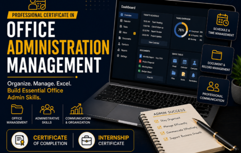 Generated image_ Professional office administration certification promo