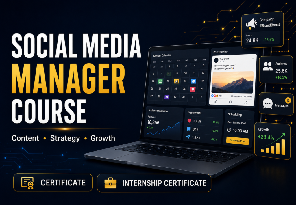 Social Media Manager Certification Course